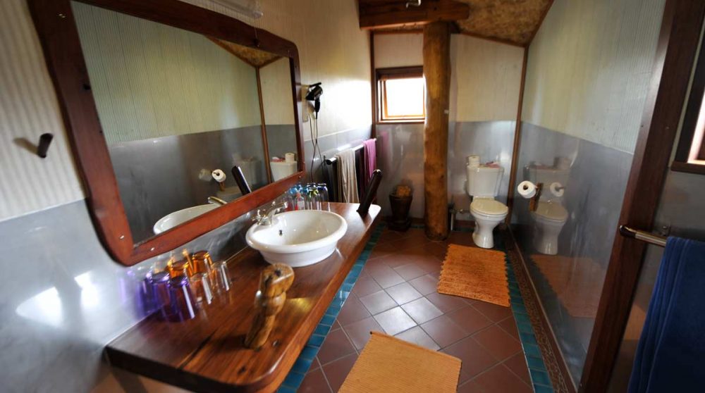 Salle de bains au Stiltz