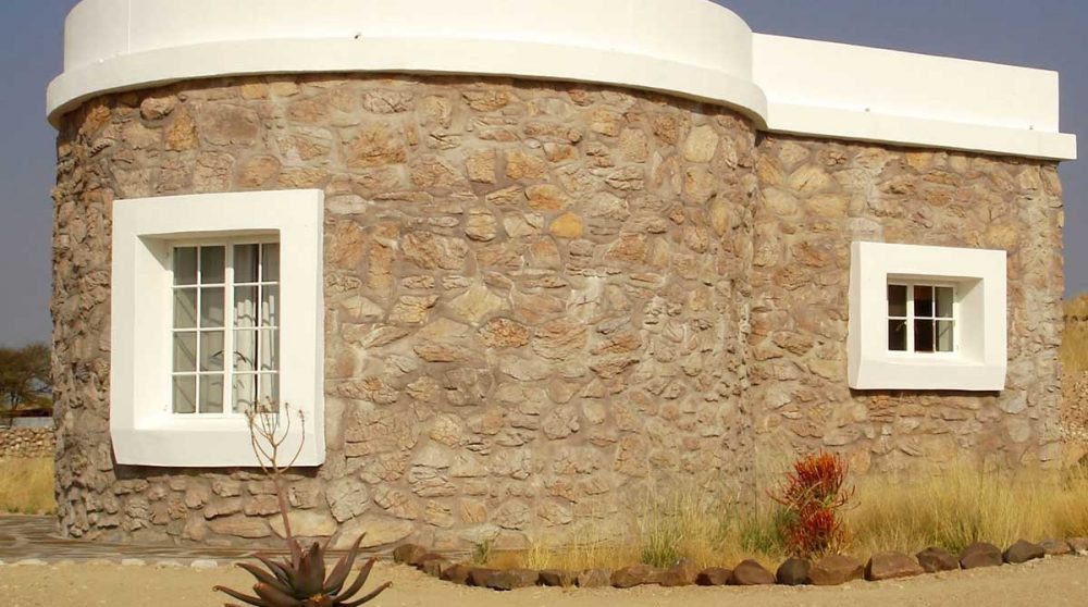 Vue extérieure d'une chambre