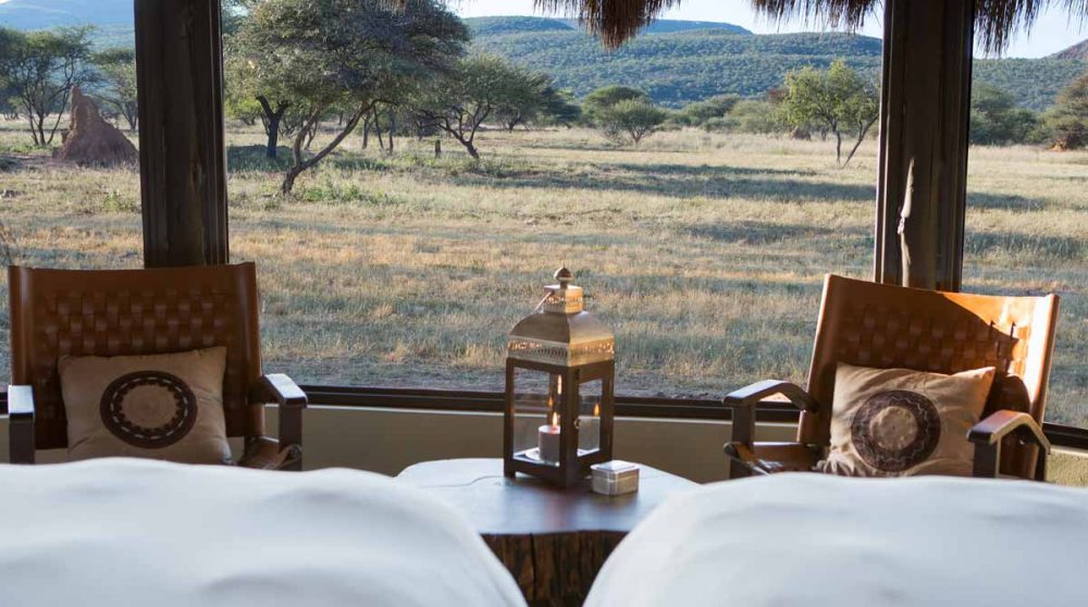 Observation depuis le confort d'une tente