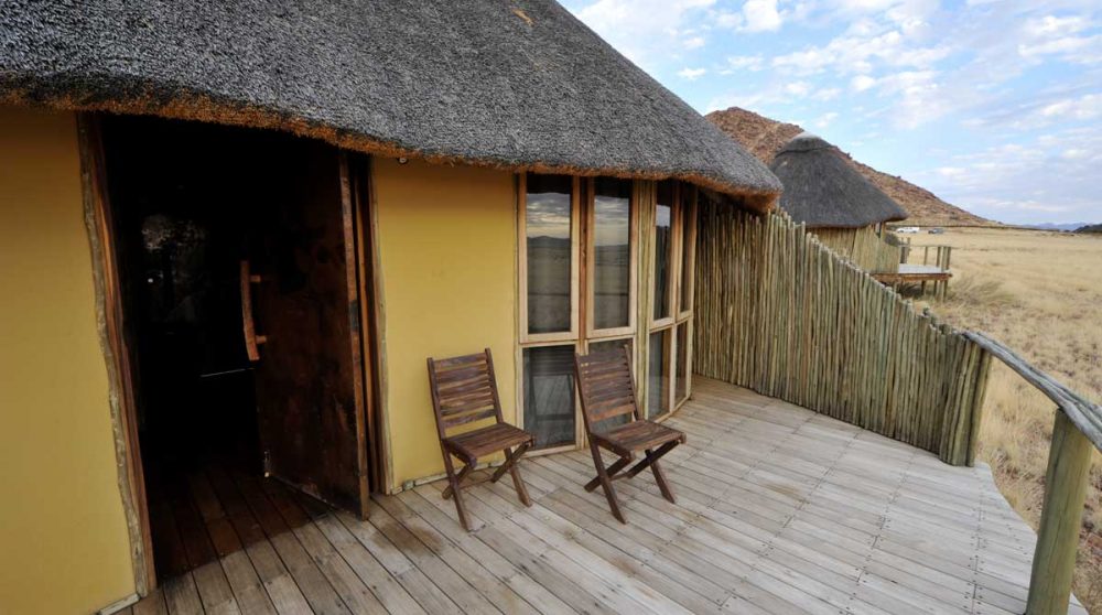 L'entrée d'une chambre