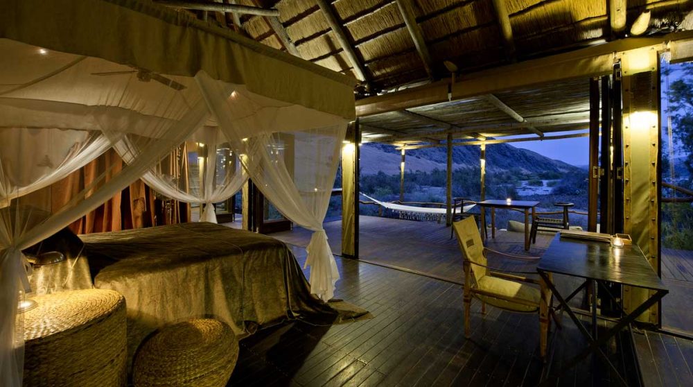 Autre vue de la chambre à Kaokoland