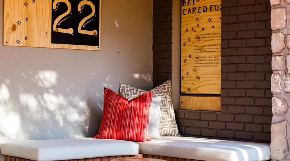 Chambre standard bungalow dans le désert du Kalahari