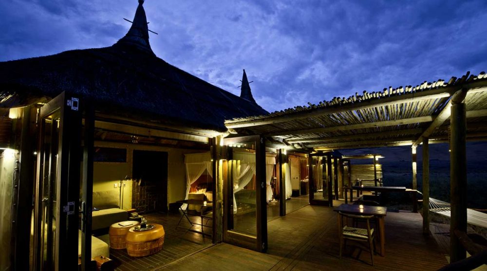 Le coin salon la nuit