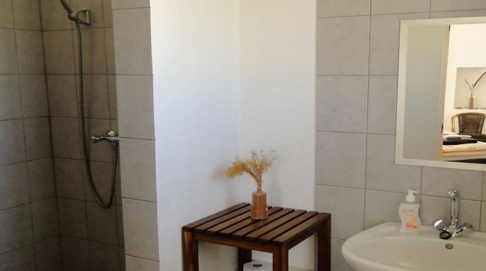 La salle de bains en Namibie