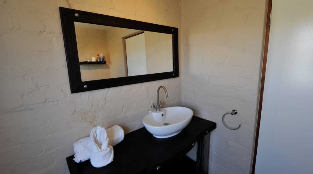 La salle de bains à Windhoek