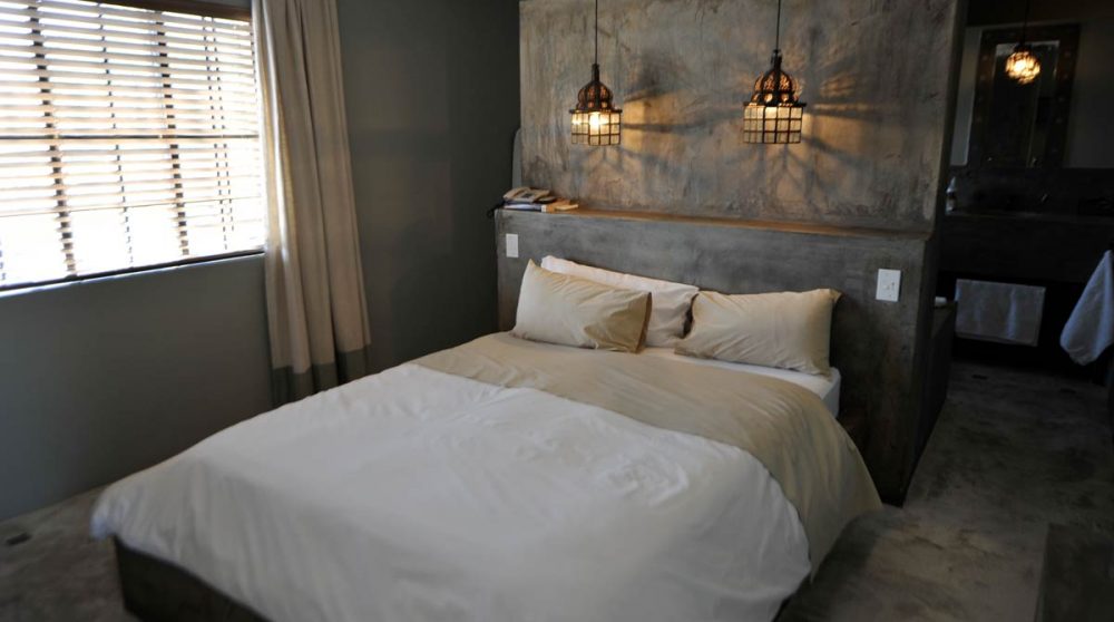 Lit dans une chambre luxury