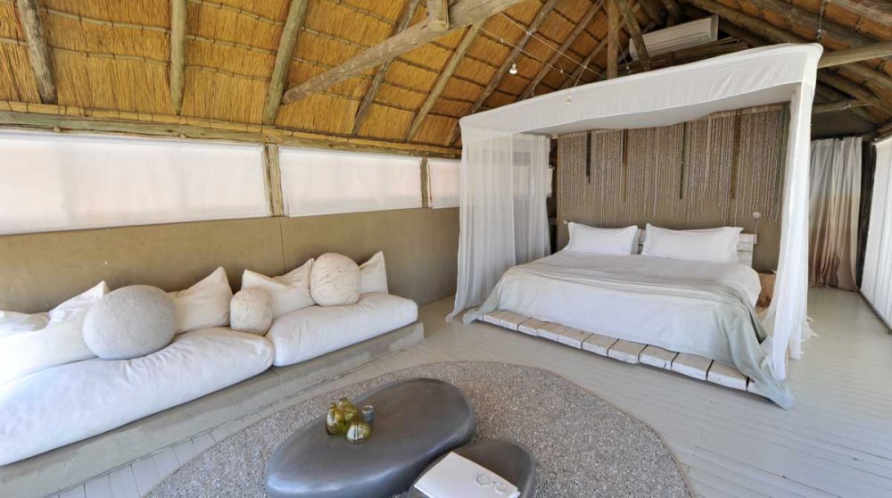 Autre vue de la chambre en Namibie