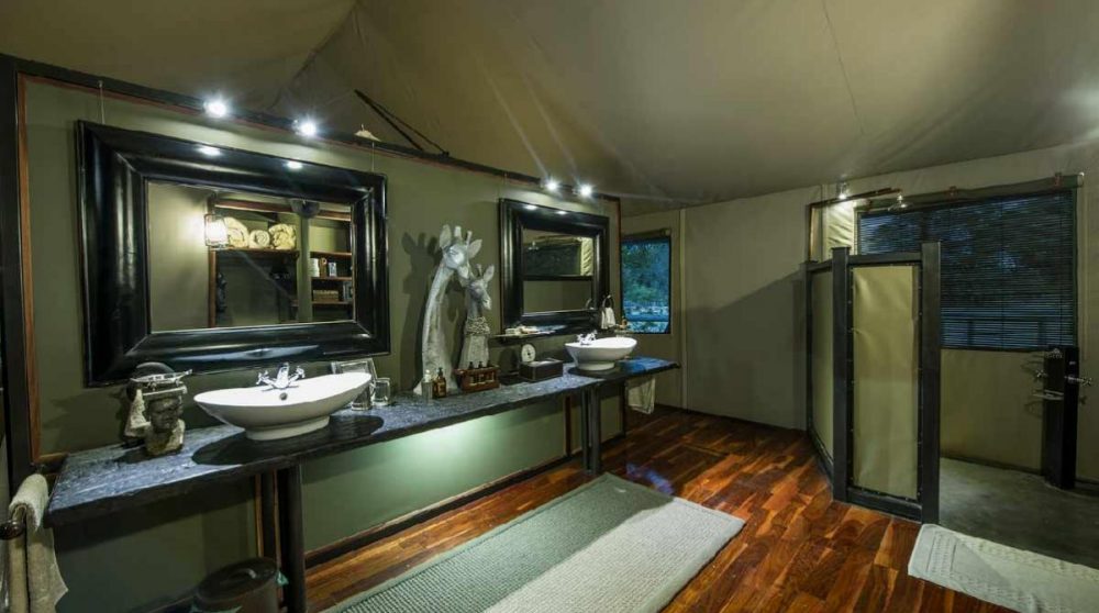 L'une des salles d'eau