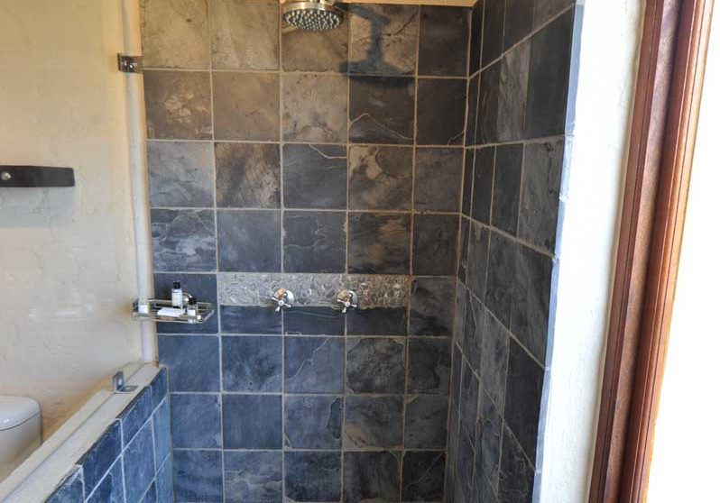 La douche en Namibie