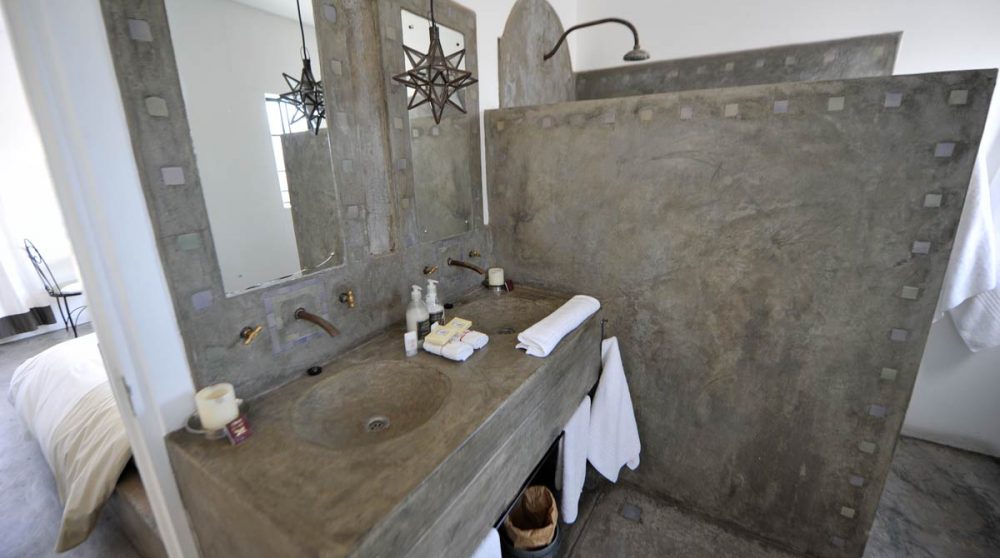 La salle de bains à Windhoek