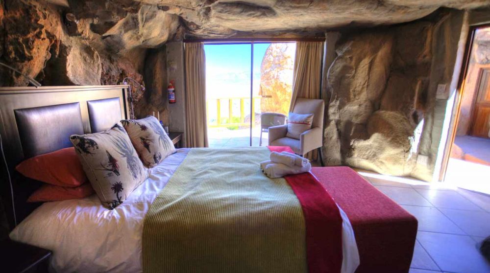 L'intérieur d'une Cave Suite