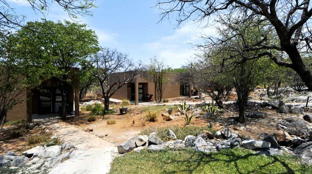 L'extérieur des chambres standard