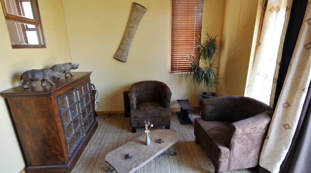 Salon dans une chambre au Ti Melen