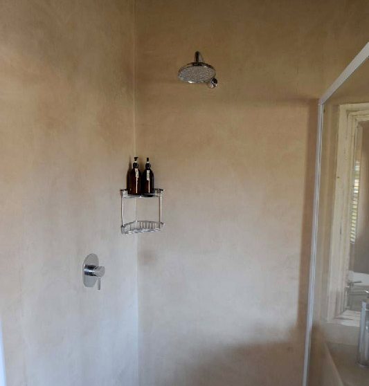 La douche en Namibie