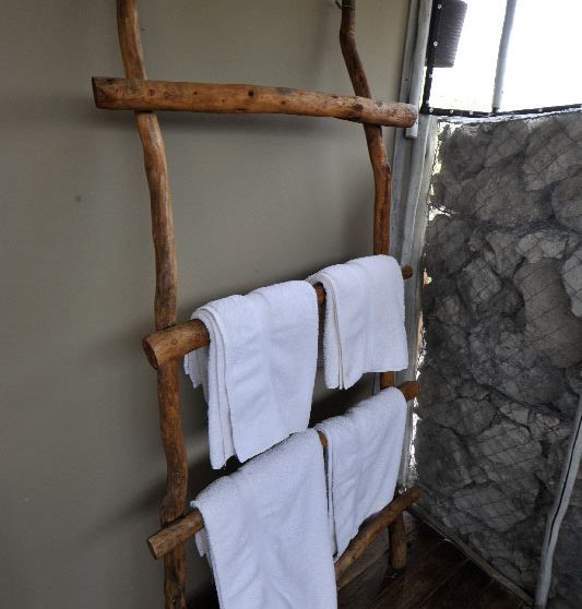 Autre vue de la salle de bains en Namibie