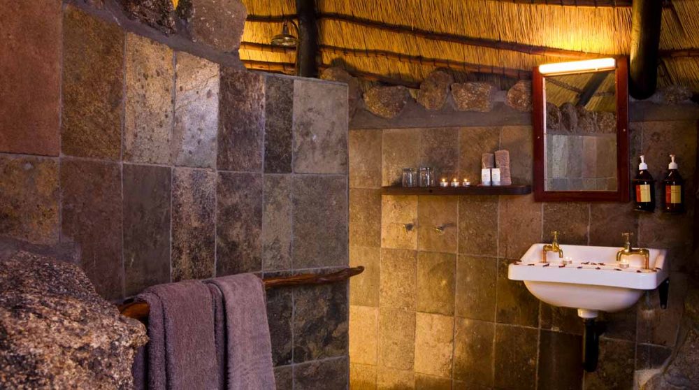 La salle de bains dans le plateau central