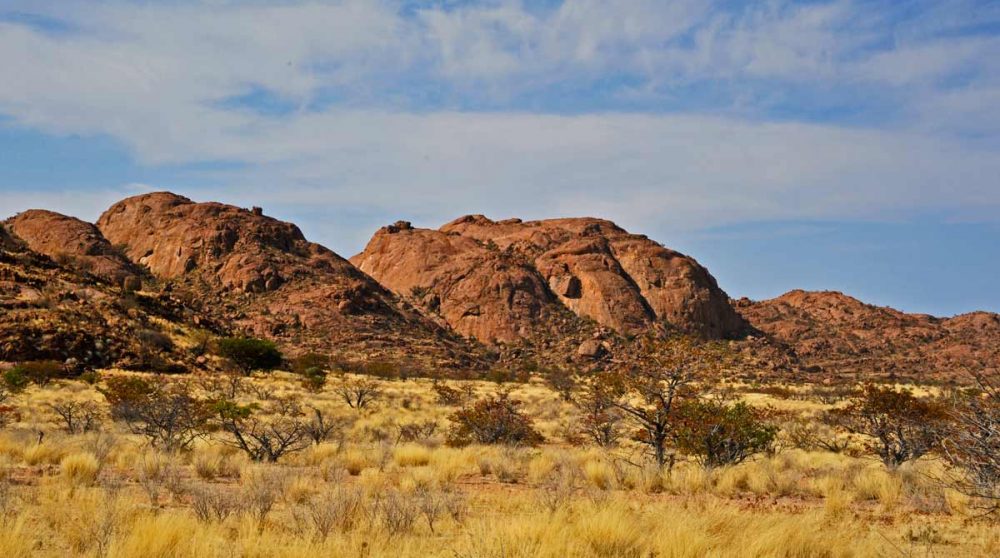Le Damaraland et ses roches
