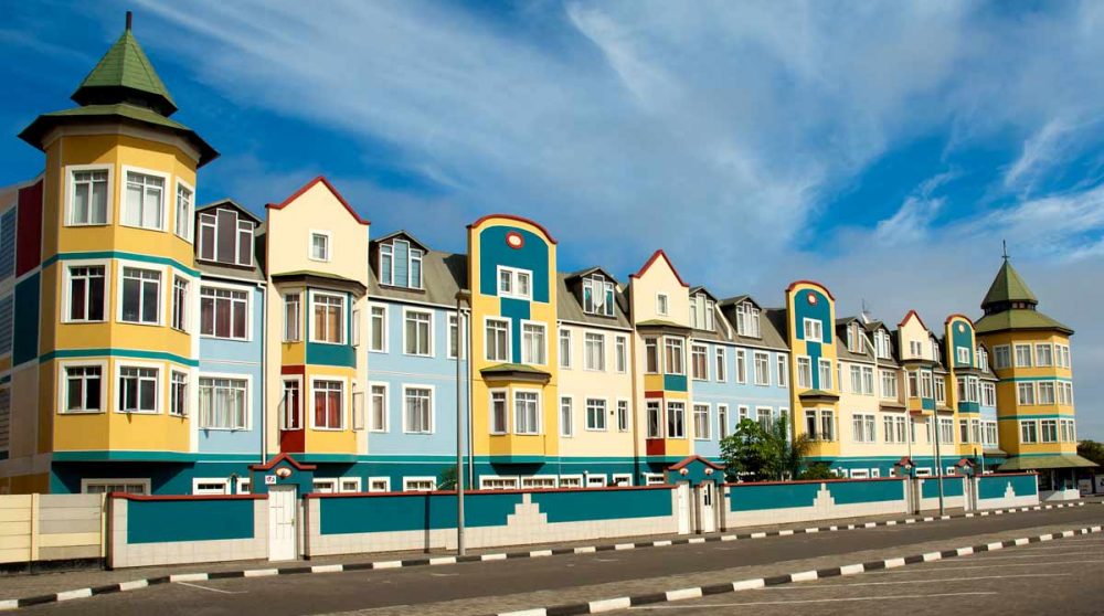 La ville de Swakopmund en Namibie