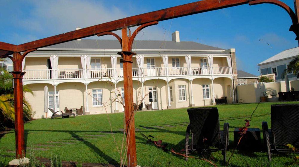 Vue de l'hôtel Dock House