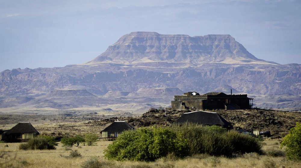 Vue sur le Doro Nawas Camp