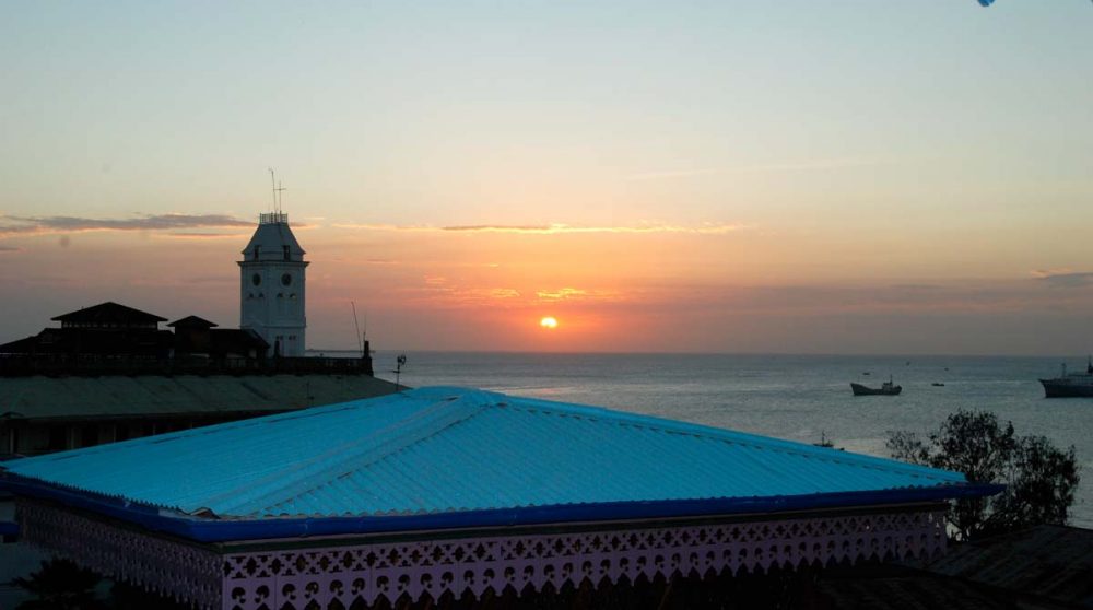 La vue depuis l'Emerson on Hurumzi