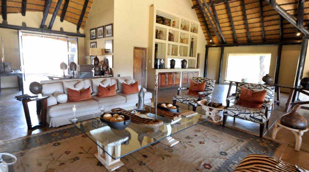 Le salon du Exeter River Lodge