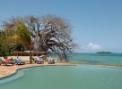 La piscine du Fumba Beach Lodge