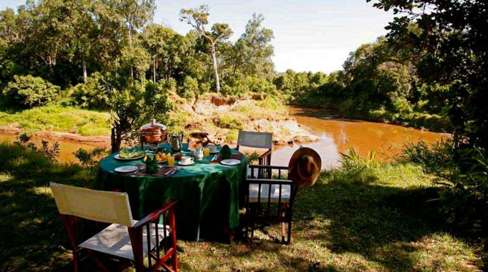 La vue depuis le Governors Private Camp