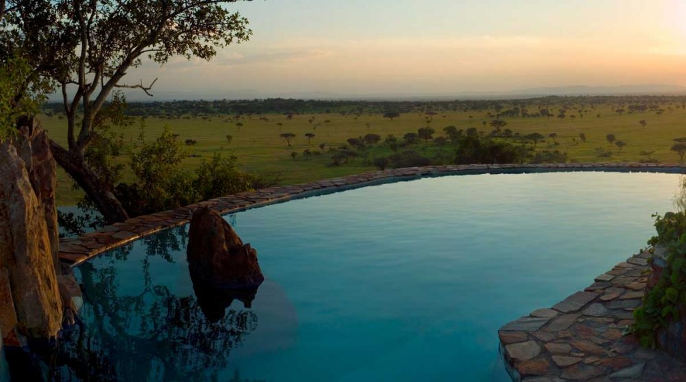 La vue depuis le Grumeti Hills