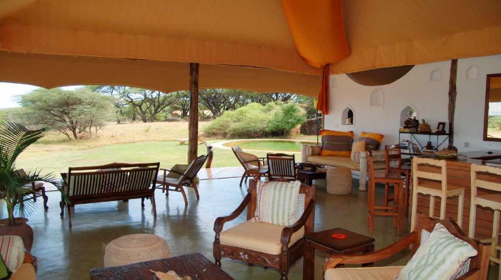 Le salon du Joys Camp