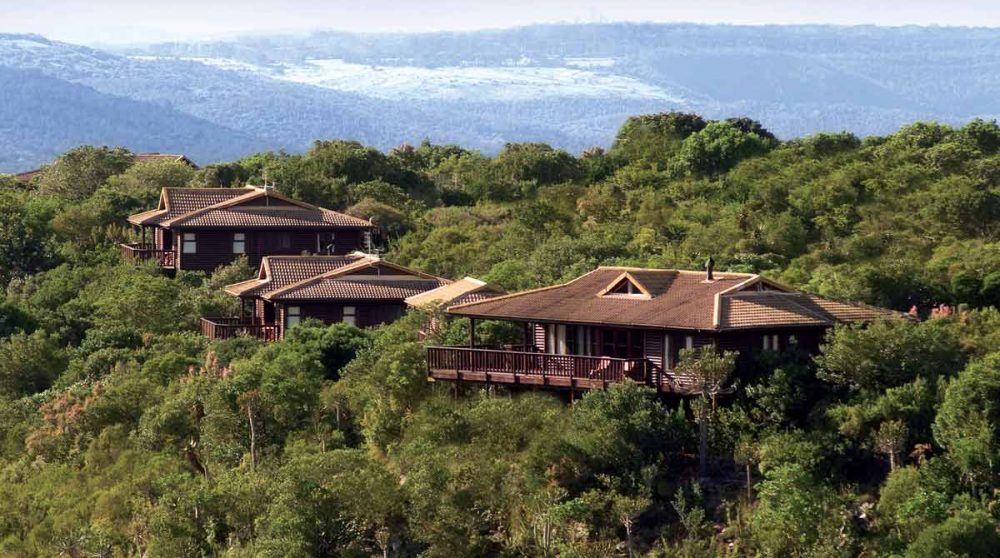 Kariega Main Lodge vu du ciel