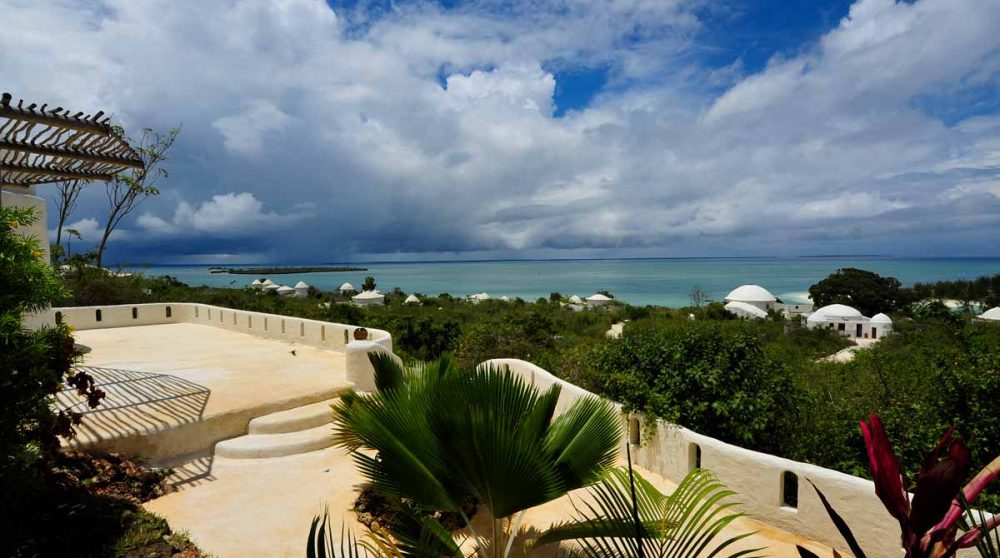 La vue depuis le Kilindi