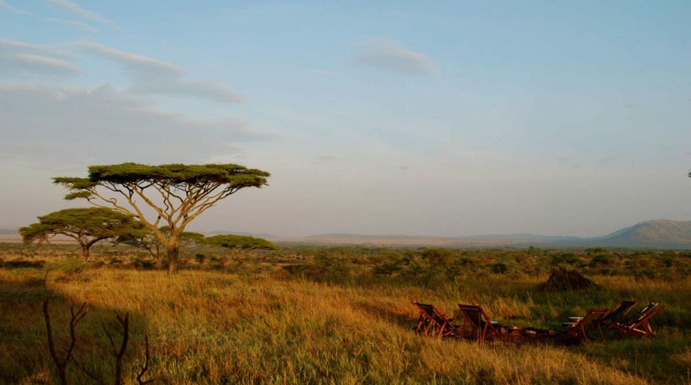 Paysage depuis le Kimburu Olaado Camp