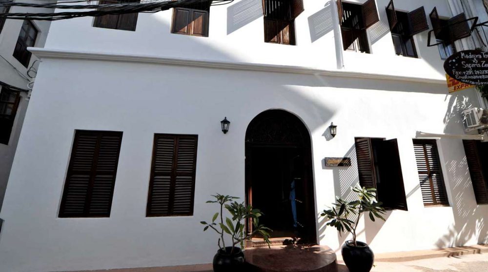 L'entrée du Kisiwa House