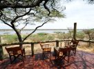 La vue depuis le Lake Masek Tented Camp