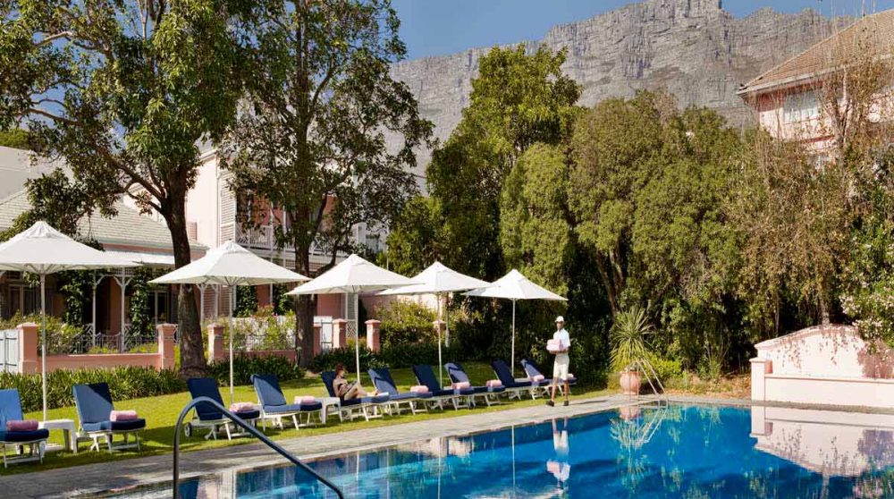 Piscine de l'hôtel Mount Nelson