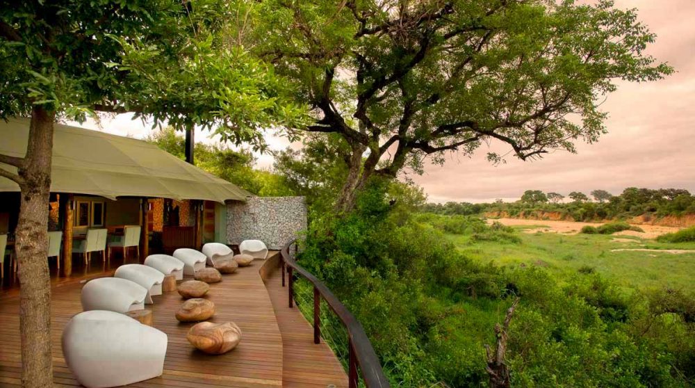 Terrasse du Ngala Tented Camp