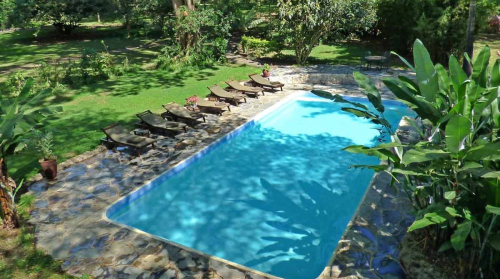 La belle piscine du Rivertrees Country Inn