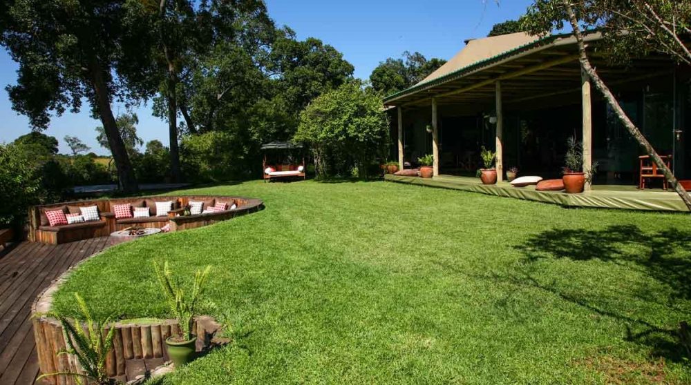 Le jardin du camp Salas