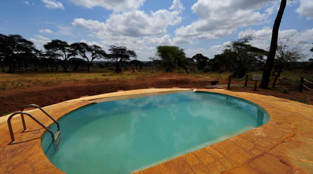 La piscine du Swala Camp