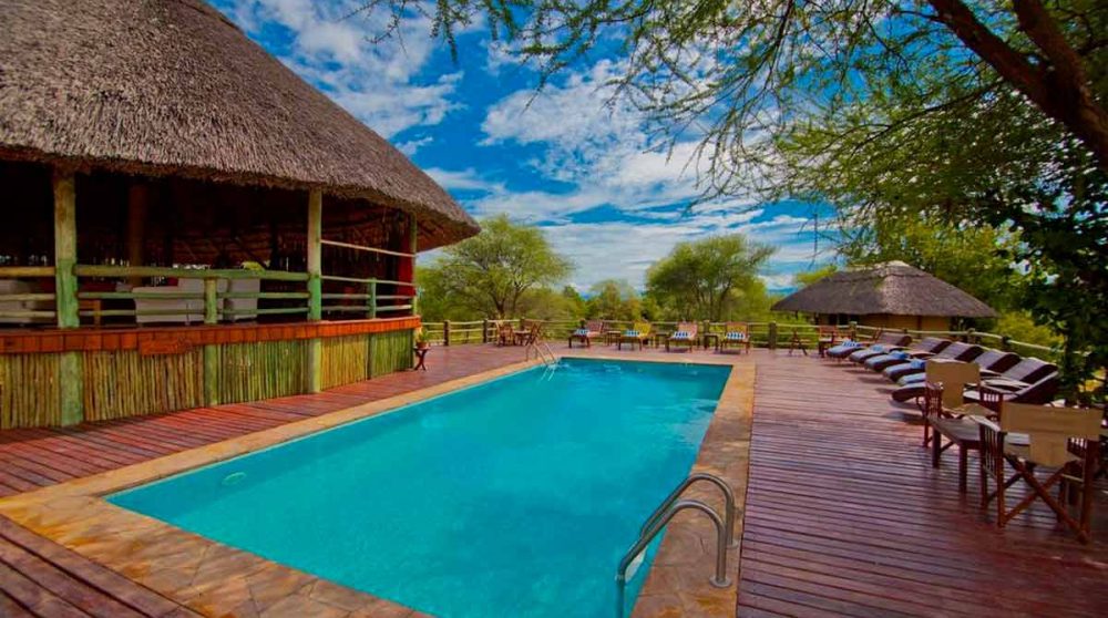 La piscine du Tarangire River Camp