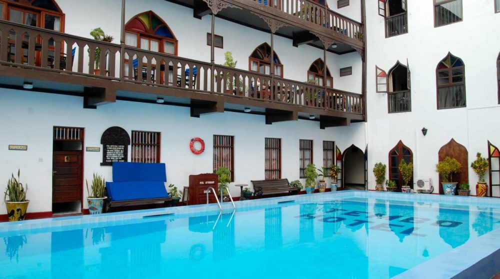 La piscine du Tembo Hotel