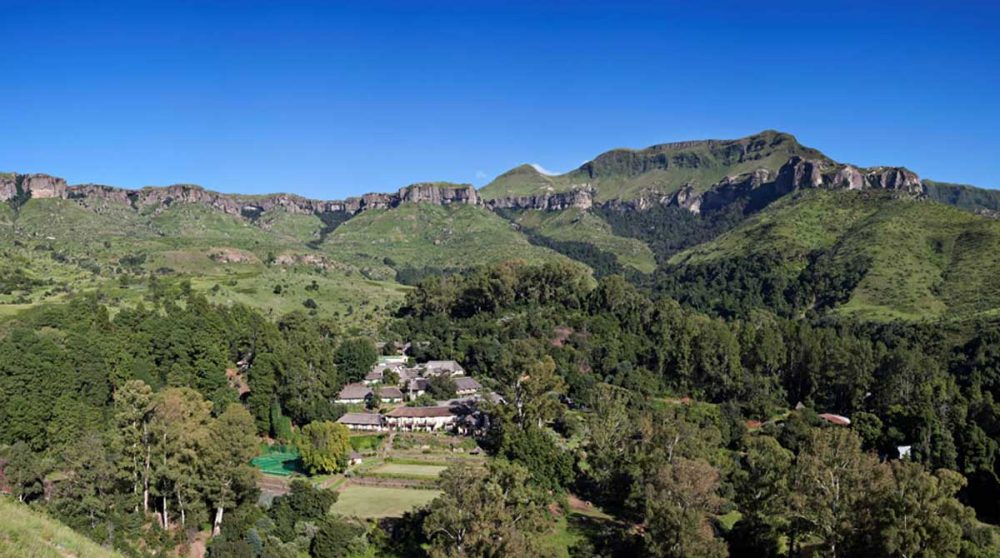 Vue aérienne de The Cavern