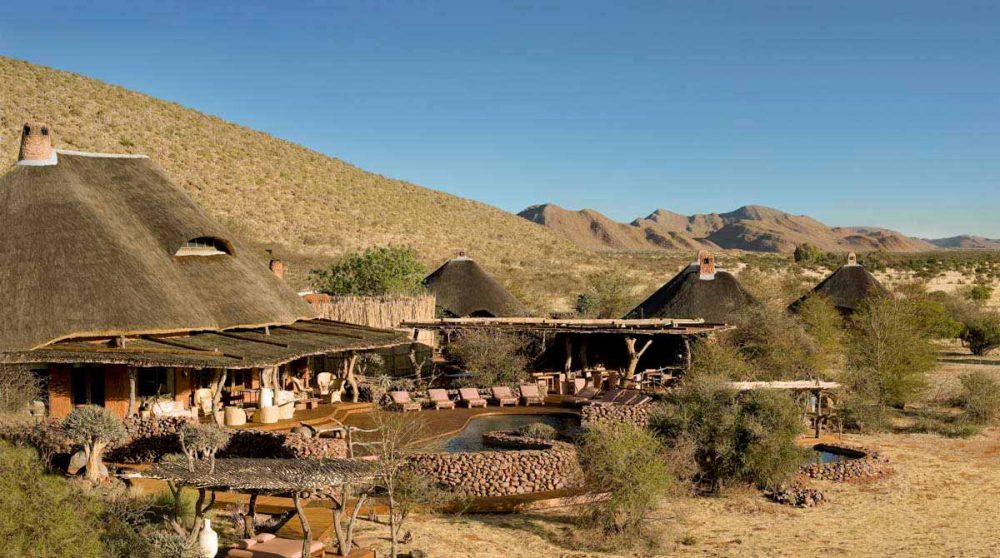Vue générale de Tswalu dans le Kalahari en Afrique du Sud