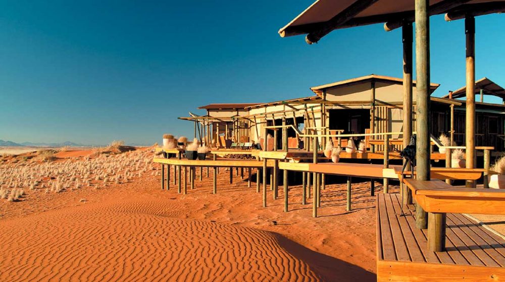 Bienvenue au Wolwedans Dunes Lodge à Namib