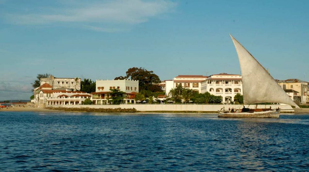 Vue de l'hôtel Zanzibar Serena Inn
