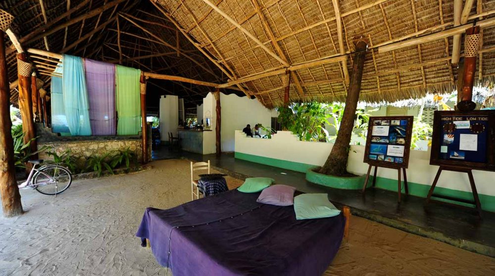 L'entrée à Zanzibar