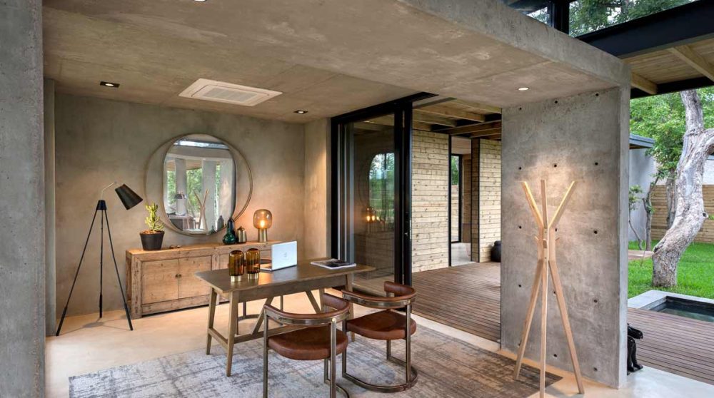 La réception dans Sabi Sand