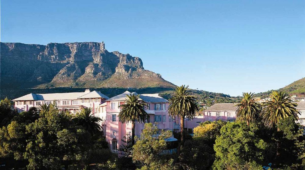 Vue de l'hôtel en Afrique du Sud