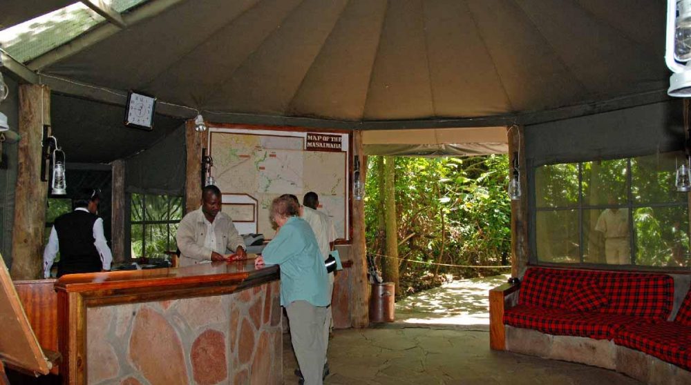 La réception au Kenya